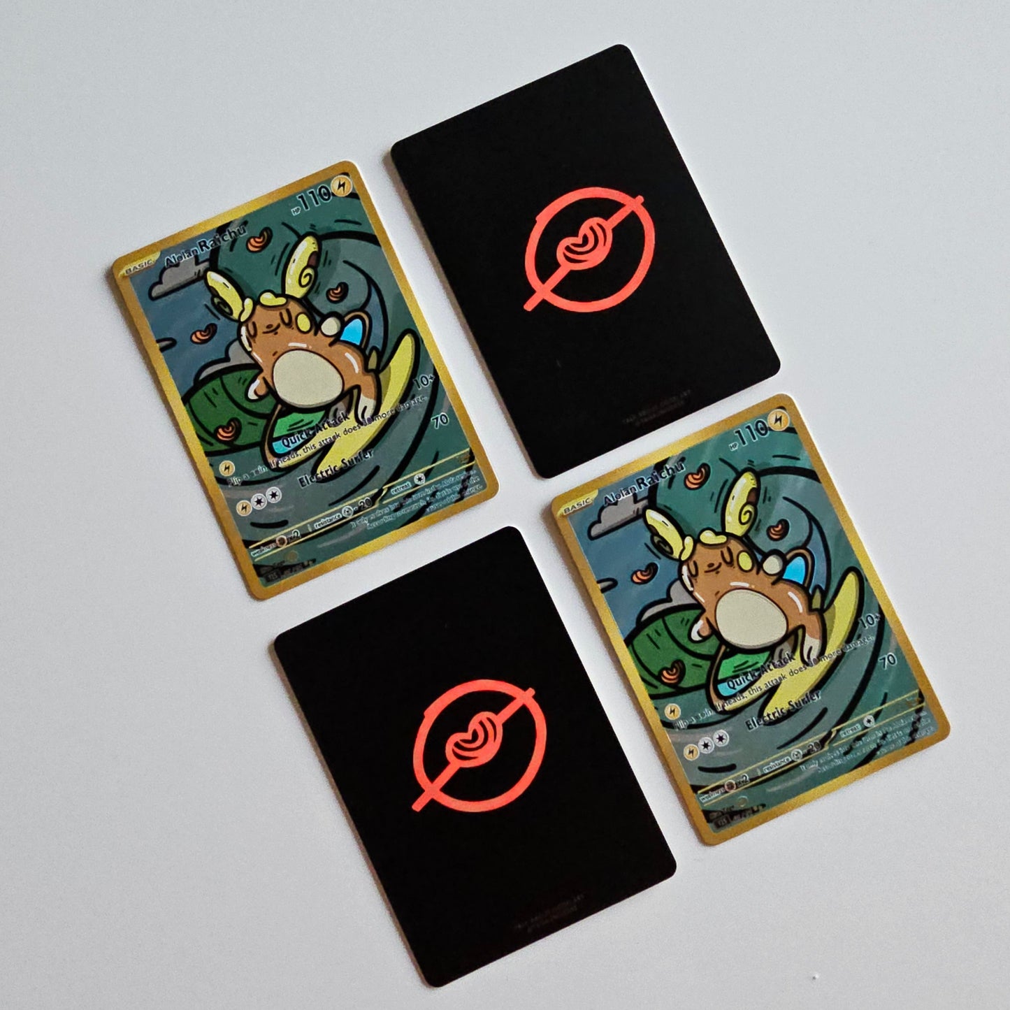 Alolan Raichu - Print Card
