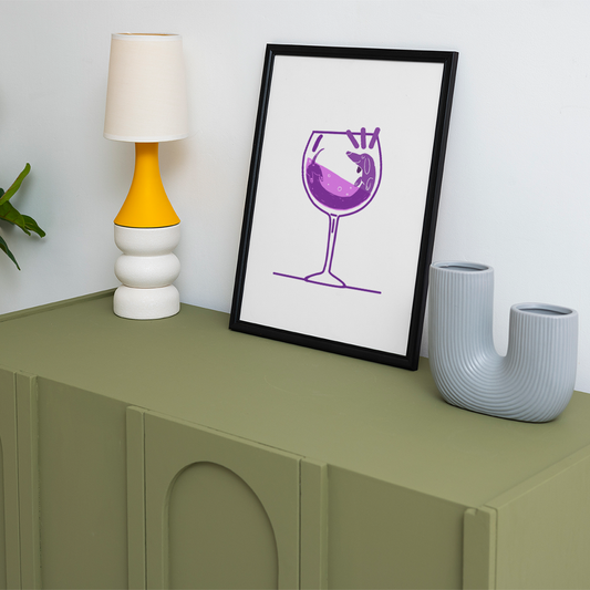 Print Wine therapy