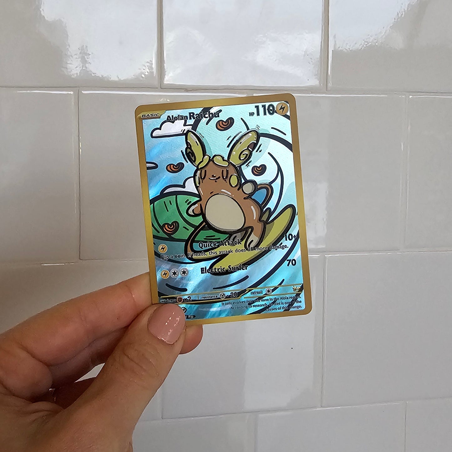 Alolan Raichu - Print Card