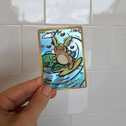 Alolan Raichu - Print Card