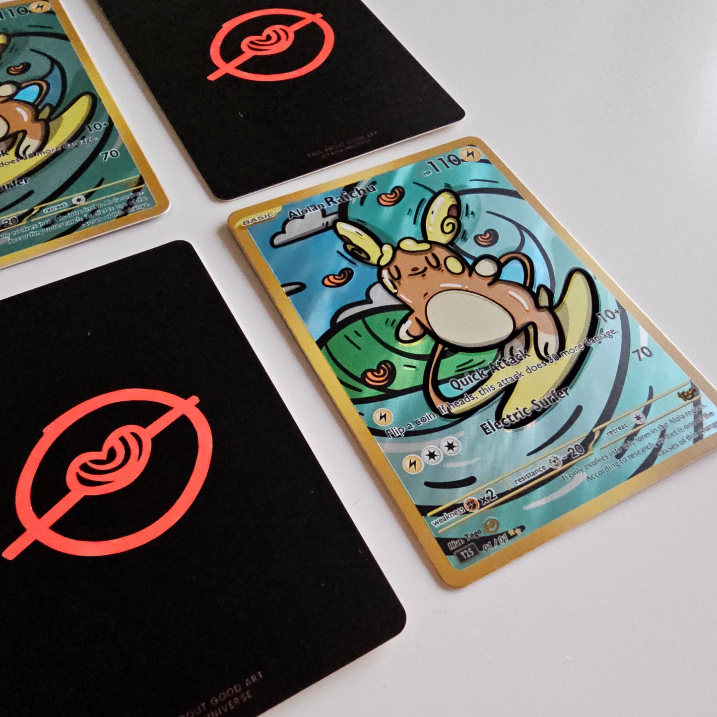 Alolan Raichu - Print Card