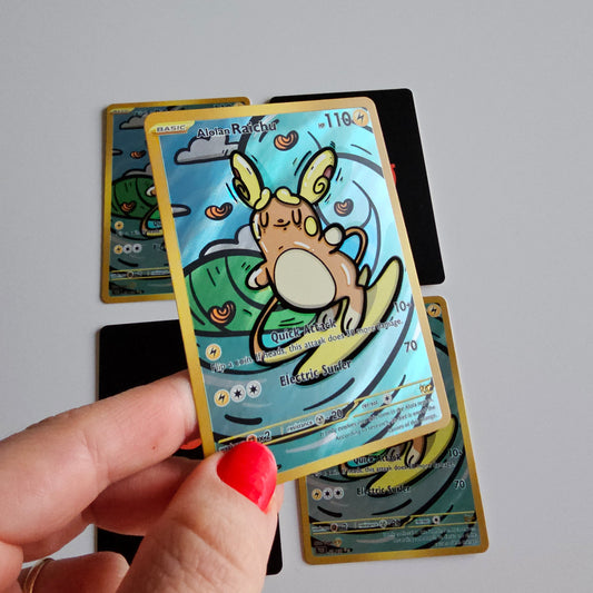 Alolan Raichu - Print Card