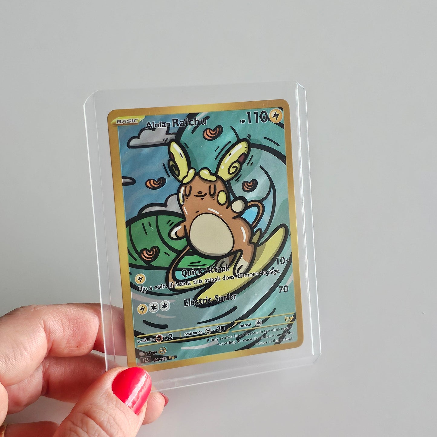 Alolan Raichu - Print Card
